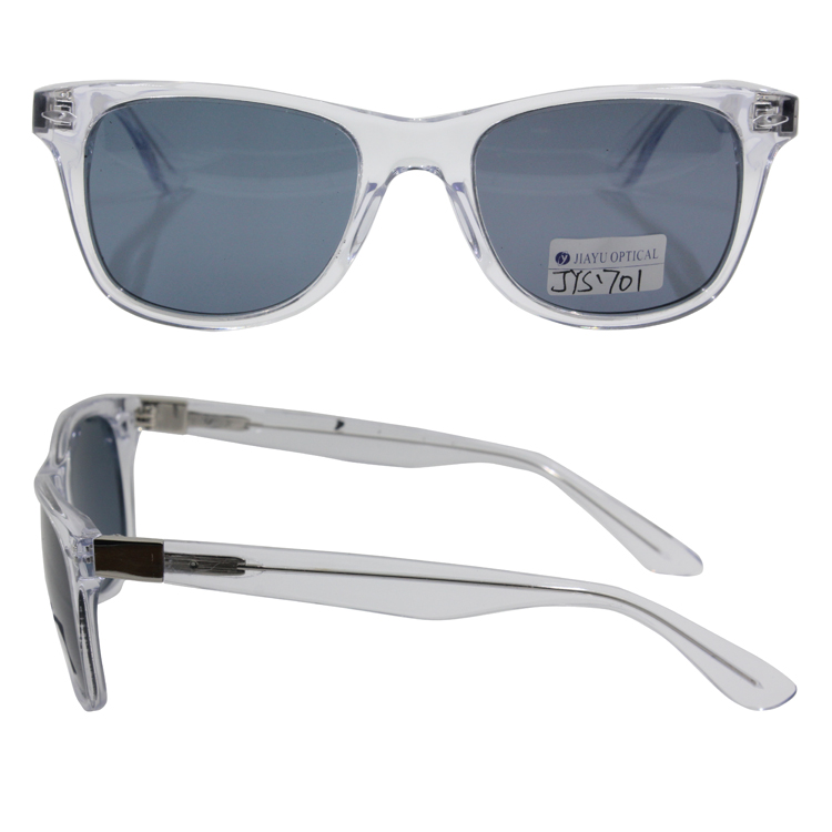 Custom Polarized Transparent Acetate Women Hand Made Glasses Sunglasses