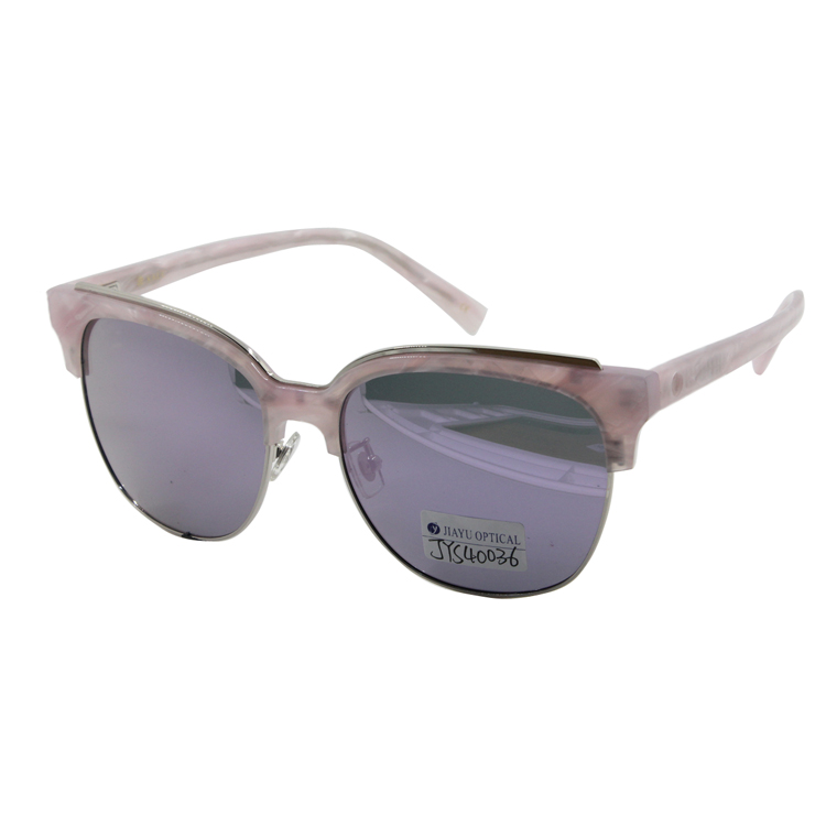 Factory Custom Handmade Italy Design Women Polarized Classic Acetate Sunglasses