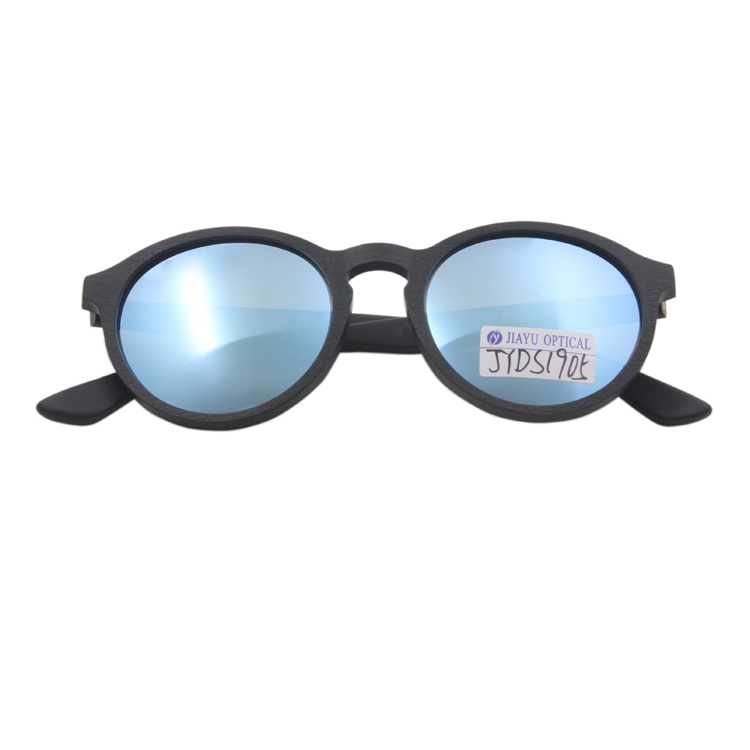 Factory Retail High Quality Handmade Wood Pattern Finishing Polarized Acetate Sunglasses