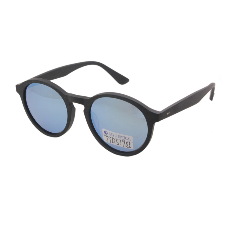 Factory Retail High Quality Handmade Wood Pattern Finishing Polarized Acetate Sunglasses