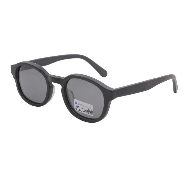 Good Quality Round Frame Acetate Men Sunglasses With Custom Logo