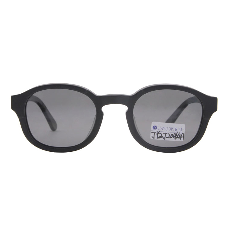 Good Quality Round Frame Acetate Men Sunglasses With Custom Logo