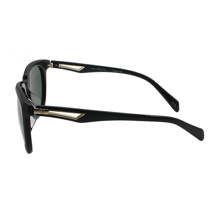 High Quality Custom Luxury Men Square CE UV400  Acetate Sunglasses
