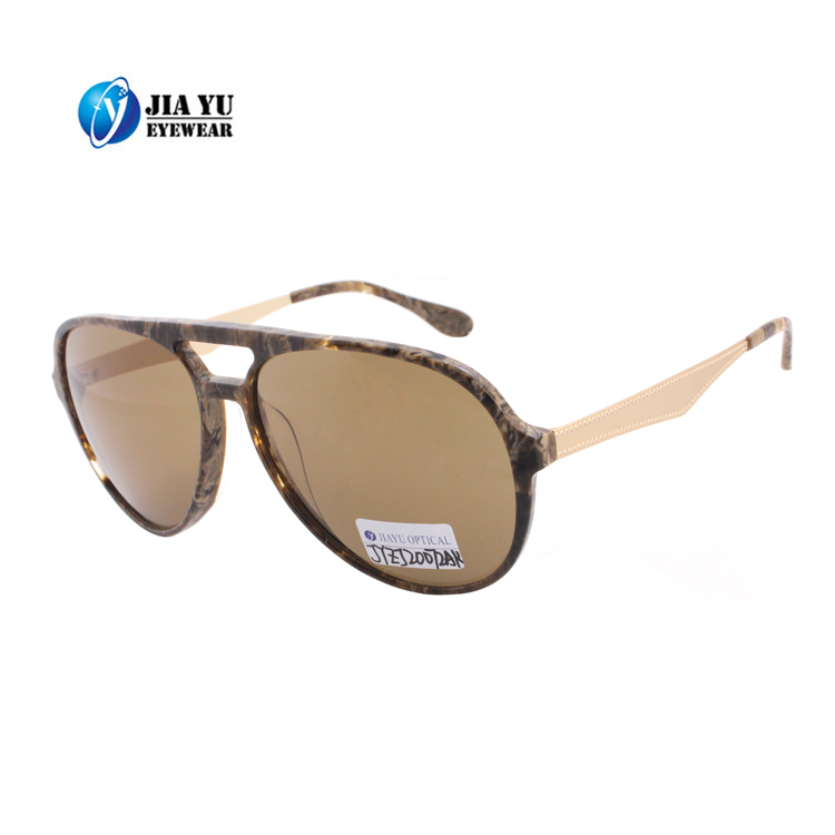 Hot Sale Designer Luxury Retro Fashion Round Handmade Acetate Sunglasses