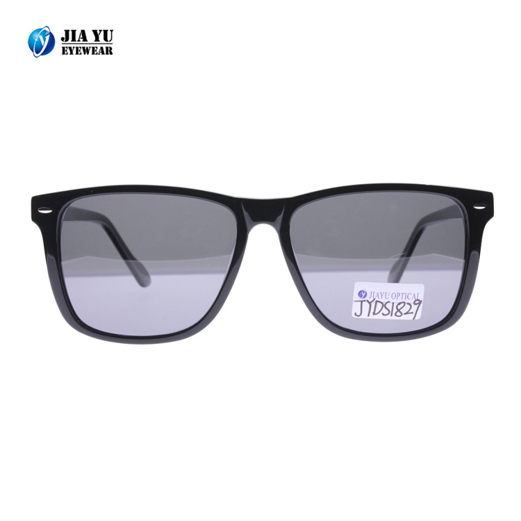 New Design Handmade CE UV400 Polarized Classic Mens Outdoor Acetate Sunglasses