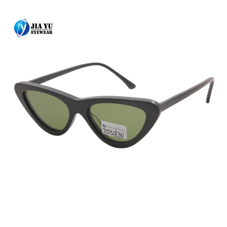 New Designed High Quality Handmade Cat Eye Polarized UV400 Sunglasses  Acetate Frames Eyewear