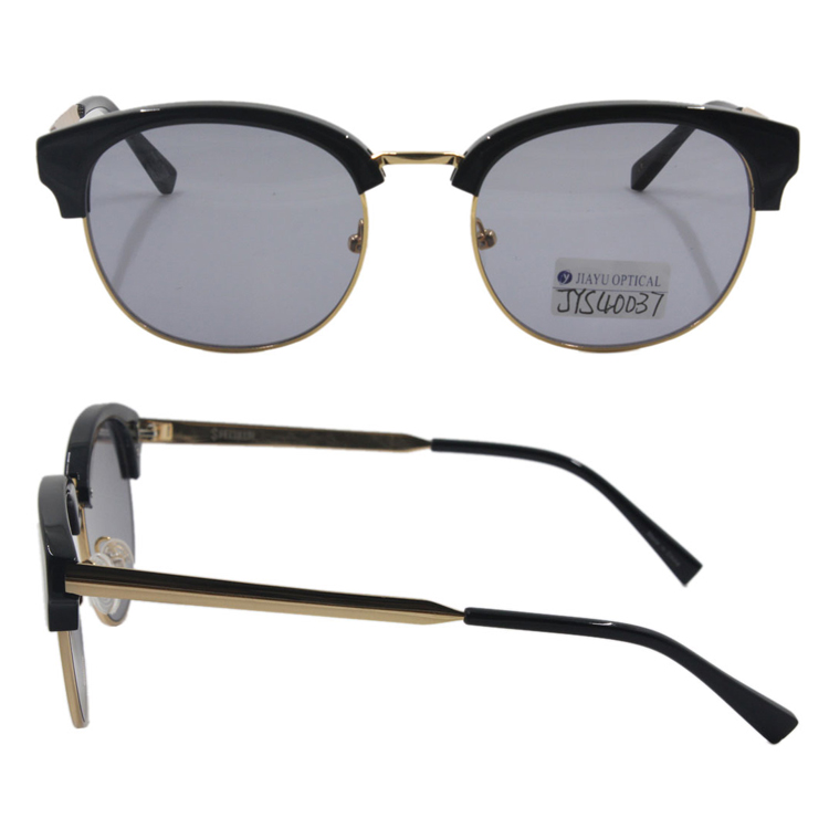 New Fashion Custom Handmade Polarized Round Acetate Sunglasses Men Luxury