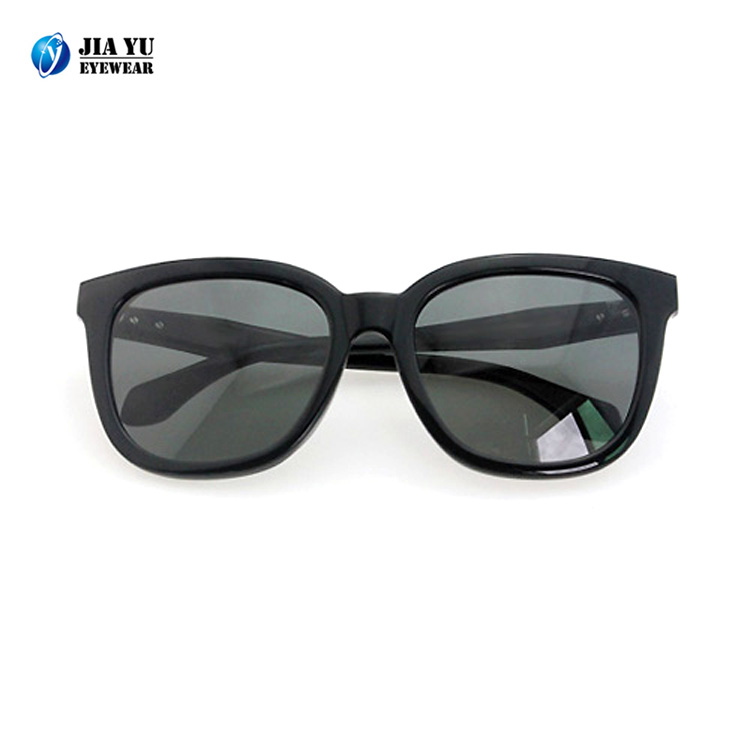 New Fashion Custom Sun Shades Polarized Polarized Black Acetate Sunglasses