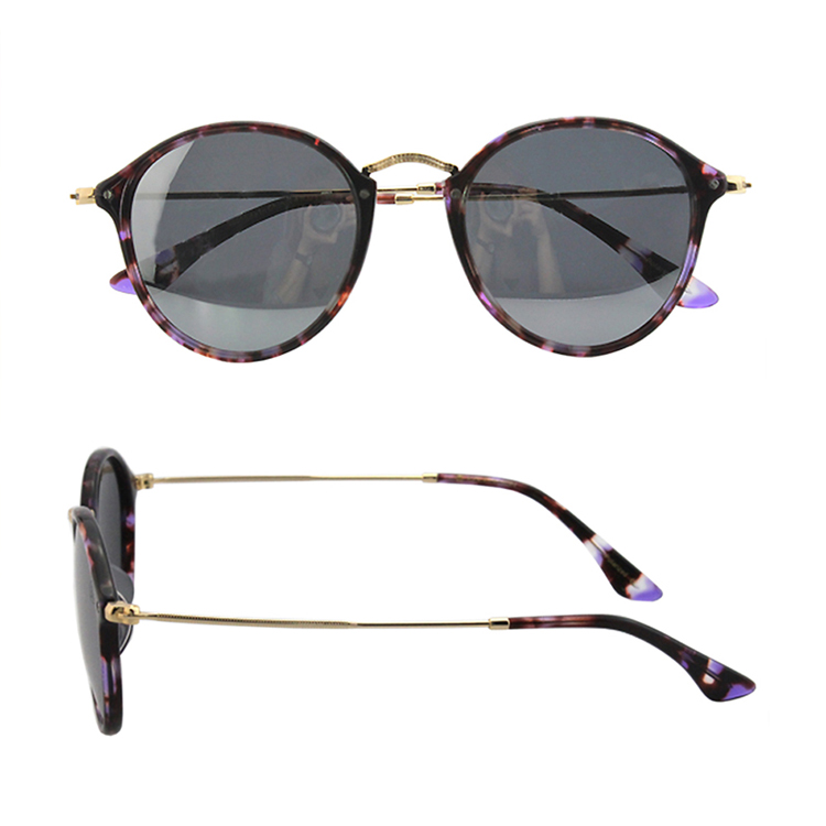 New Fashion Acetate Frame Sunglasses Polarized for Women