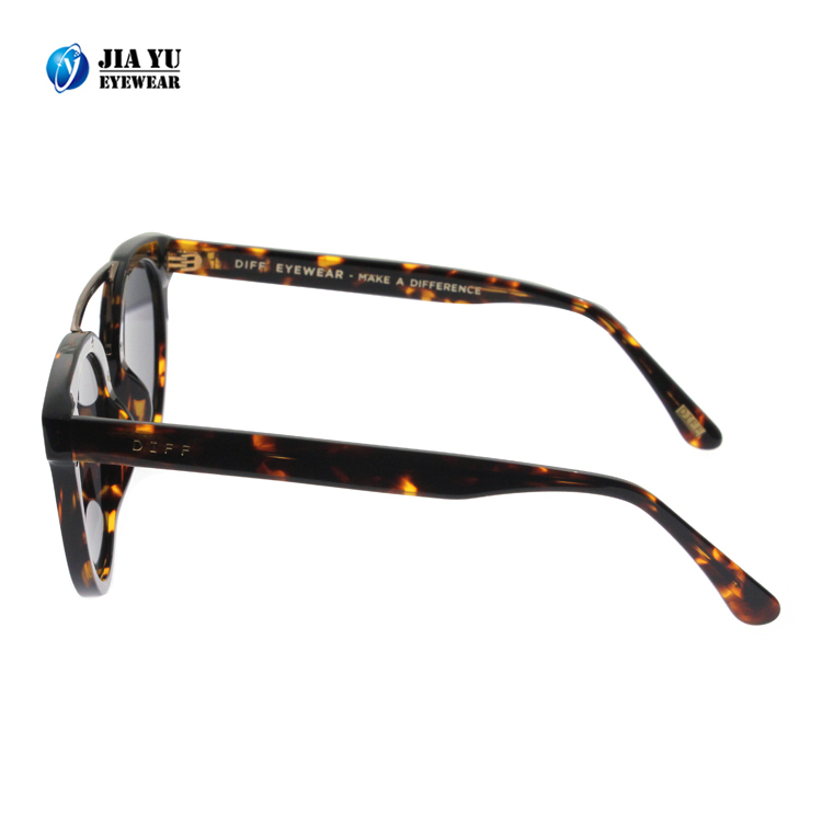 New Sunglasses Custom CE Polarized Acetate Sunglasses for Women
