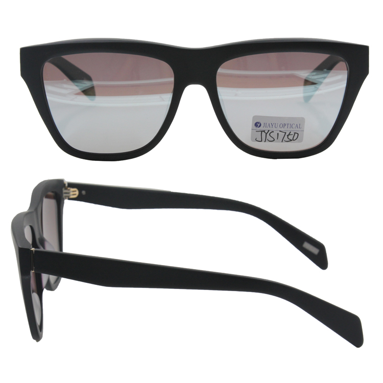 Newest Designer Fashion UV400 Square Frame Acetate Sunglasses for Men
