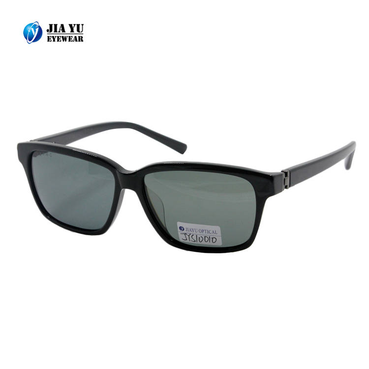 OEM Polarized CE Acetate Eye Glasses Polarized Vintage Square Sunglasses for Women and Men
