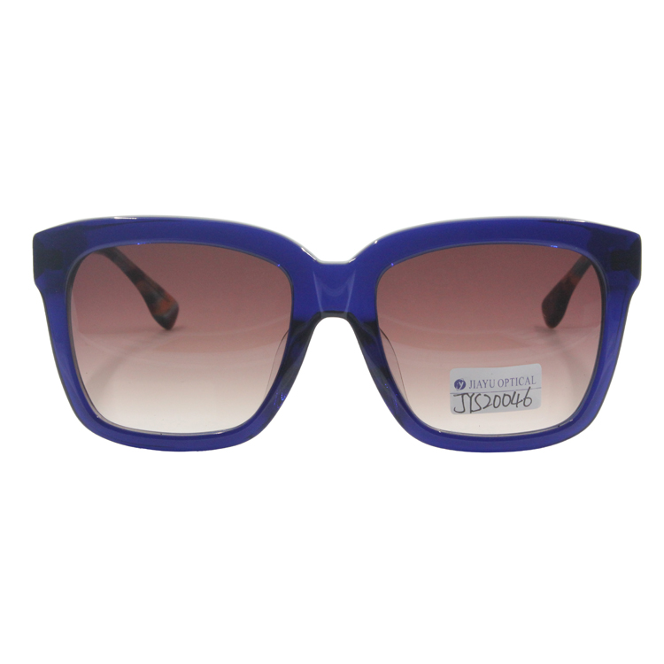 Polarized Premium OEM Big Large Square Frame Sunglasses Acetate Eye Glasses