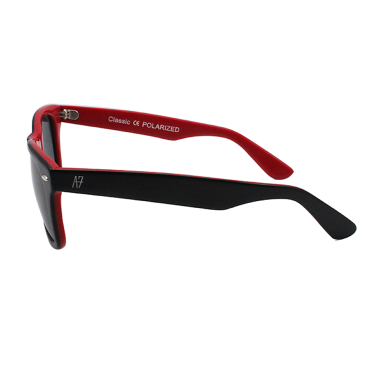 Wholesale Custom Designer Polarized Square Custom Logo Handmade Acetate Sunglasses