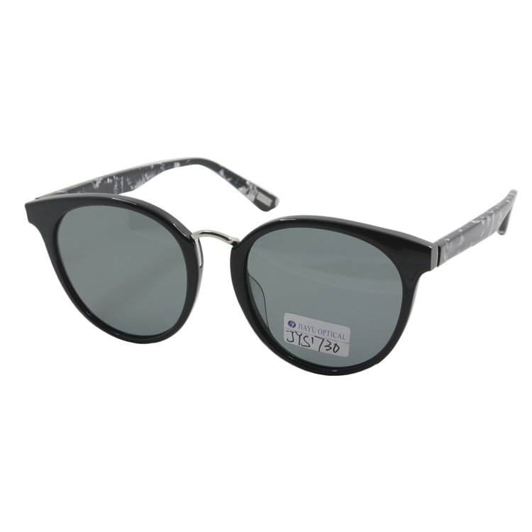Wholesale Custom Logo Fashion Cat Eye Polarized  Acetate Sunglasses
