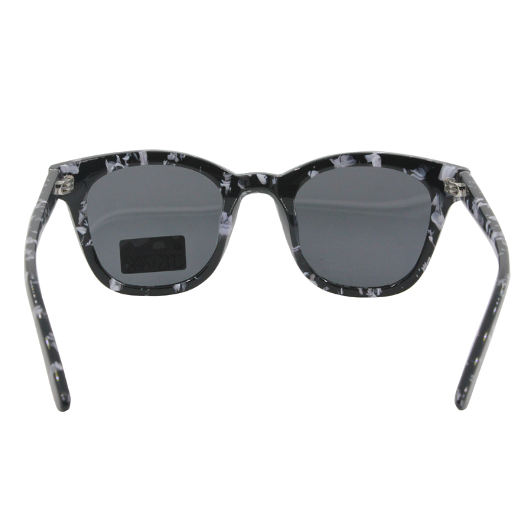 Wholesale Custom Men and Women Sun Glasses Fashion Designer Acetate Black Cat Eye Sunglasses