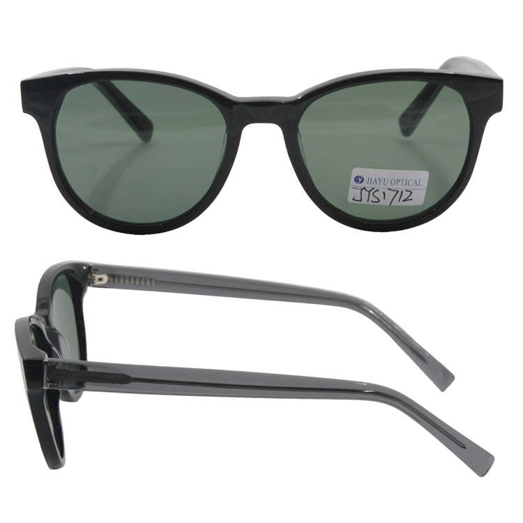 Wholesale Fashion Glasses Mirrored Lenses Designer Handmade CE UV400 Acetate Sunglasses