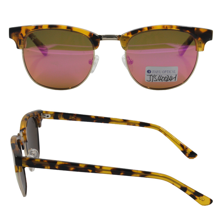 Wholesale Fashion Name Brand Ce UV400 Polarized Handmade Acetate Sunglasses