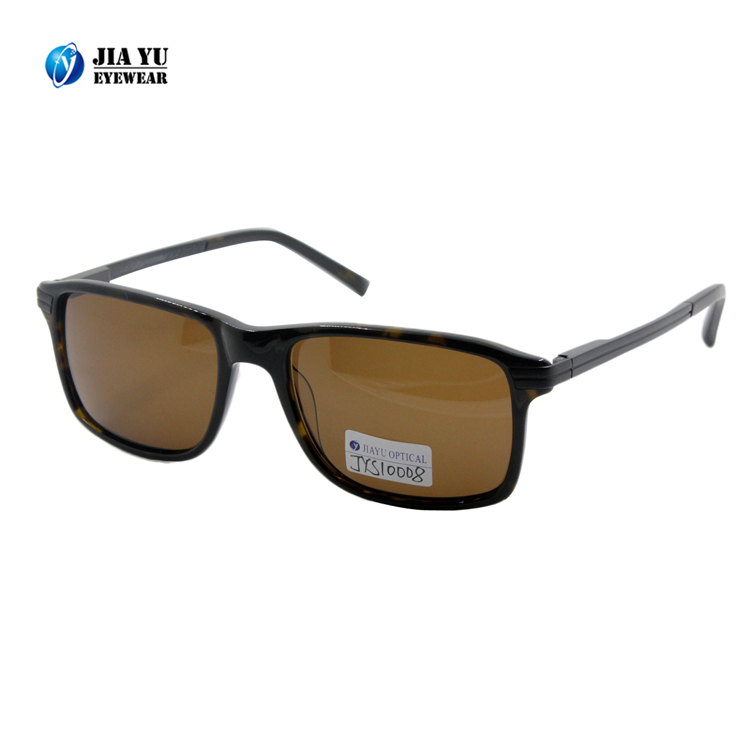 Wholesale Polarized Handmade Mens Retro CE UV400 Acetate Sunglasses