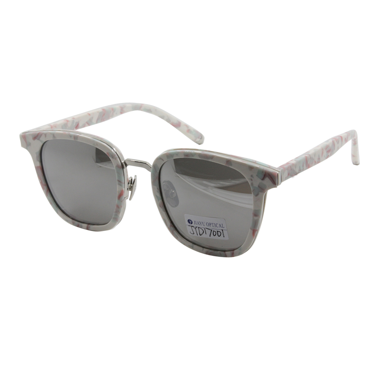 Wholesale Retro Handmade Women Custom Logo Acetate Sunglasses