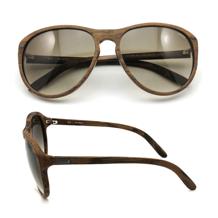 Xiamen 100% UV400 Protective Brand Acetate and Wood Sunglasses