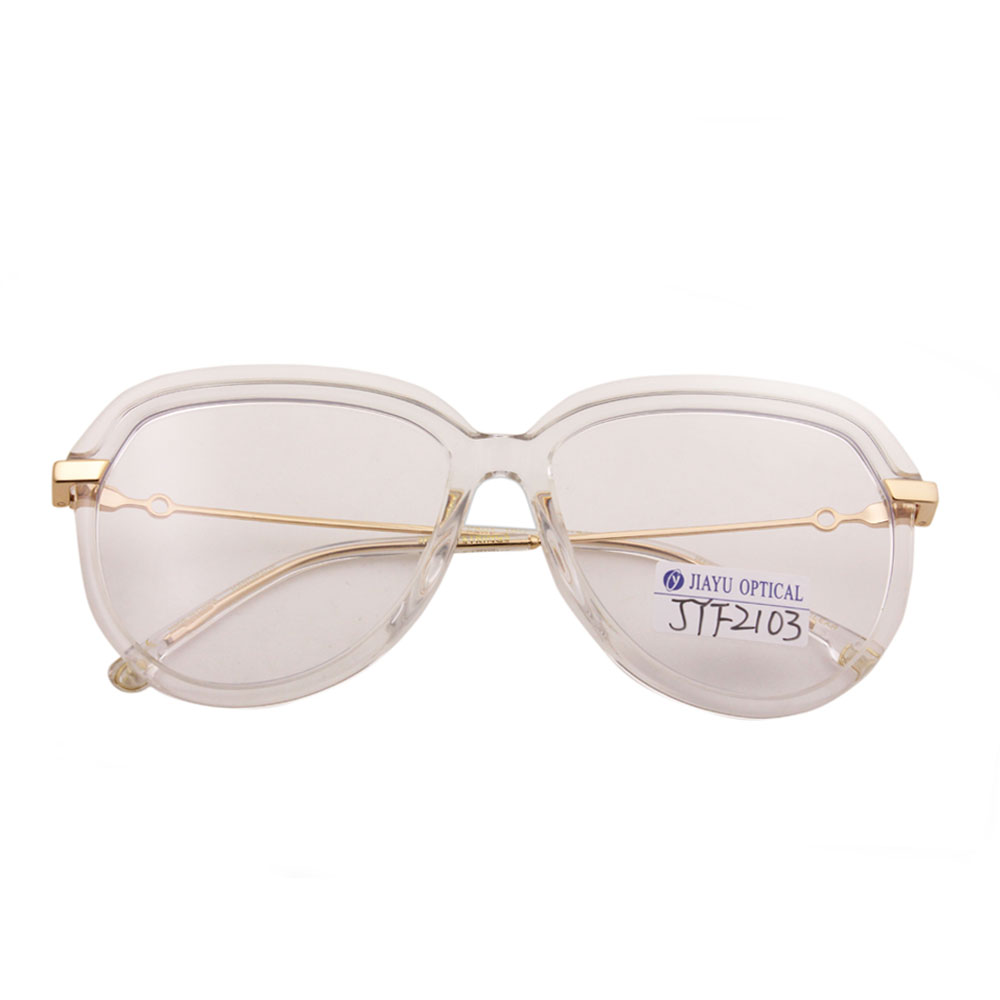 Fashion Transparent UV400 Polarized Acetate Sunglasses