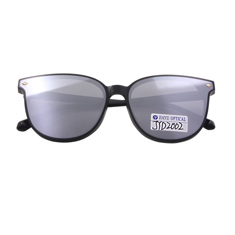 Hot Sale Acetate Designer UV400 Handmade Black Sunglasses
