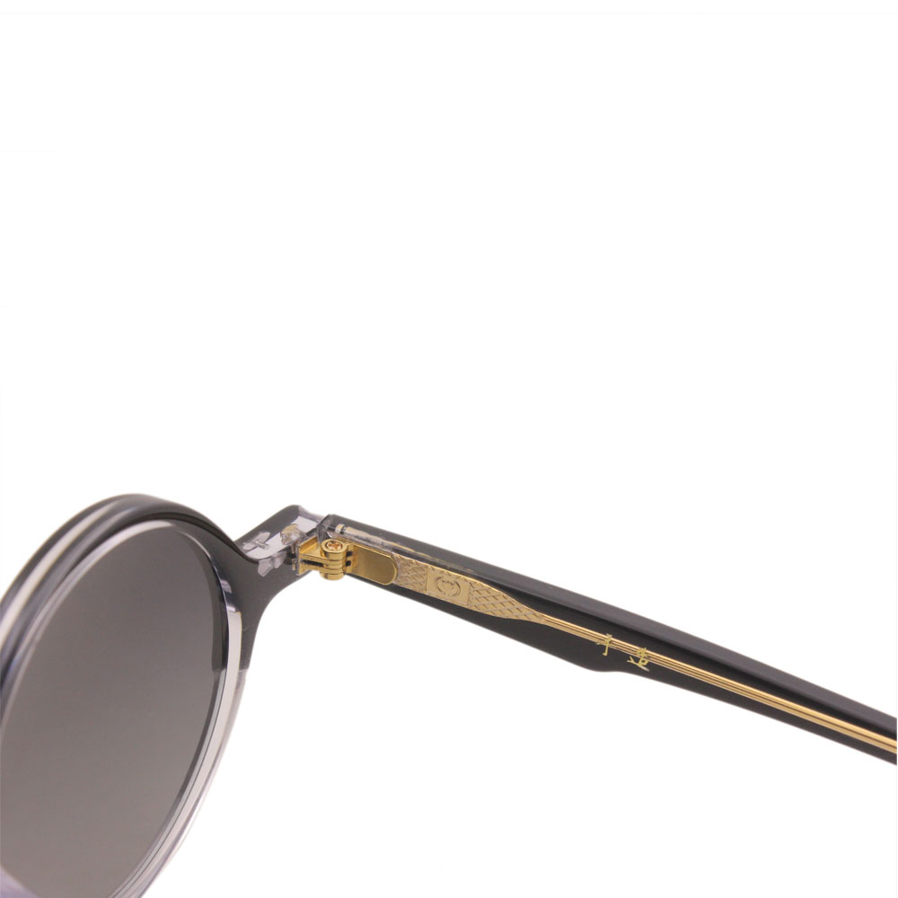 New Design Classical Women Round UV400 Acetate Sunglasses
