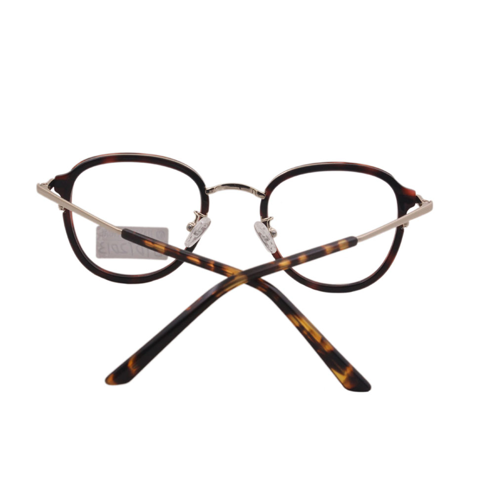 Quality Fashion Women Custom Metal Design Acetate Glasses