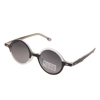 New Design Classical Women Round UV400 Acetate Sunglasses