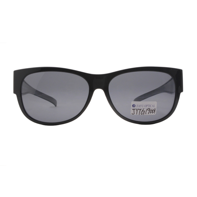 Big Frame Cover Corrective Glasses with Protection Recycled PC Polarized Yellow Night Vision Sunglasses