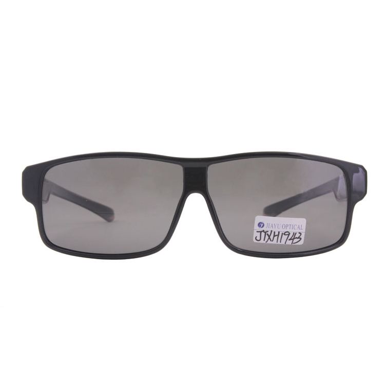 Custom Logo Fit Over Optical Frame Glasses Overcast Polarized Sunglasses with Side Protections