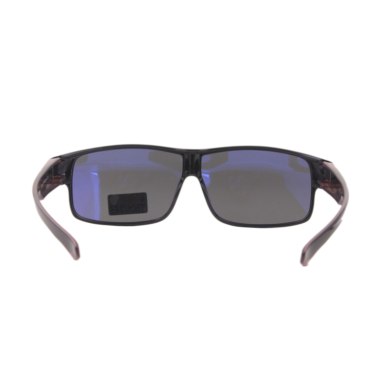 Custom Logo Fit Over Optical Frame Glasses Overcast Polarized Sunglasses with Side Protections