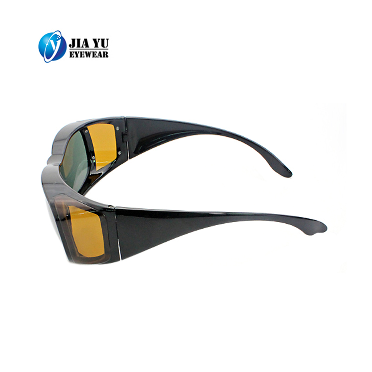 High Quality Cover Prescription Glasses UV400 Polaroid Shield Fit Over Sunglass