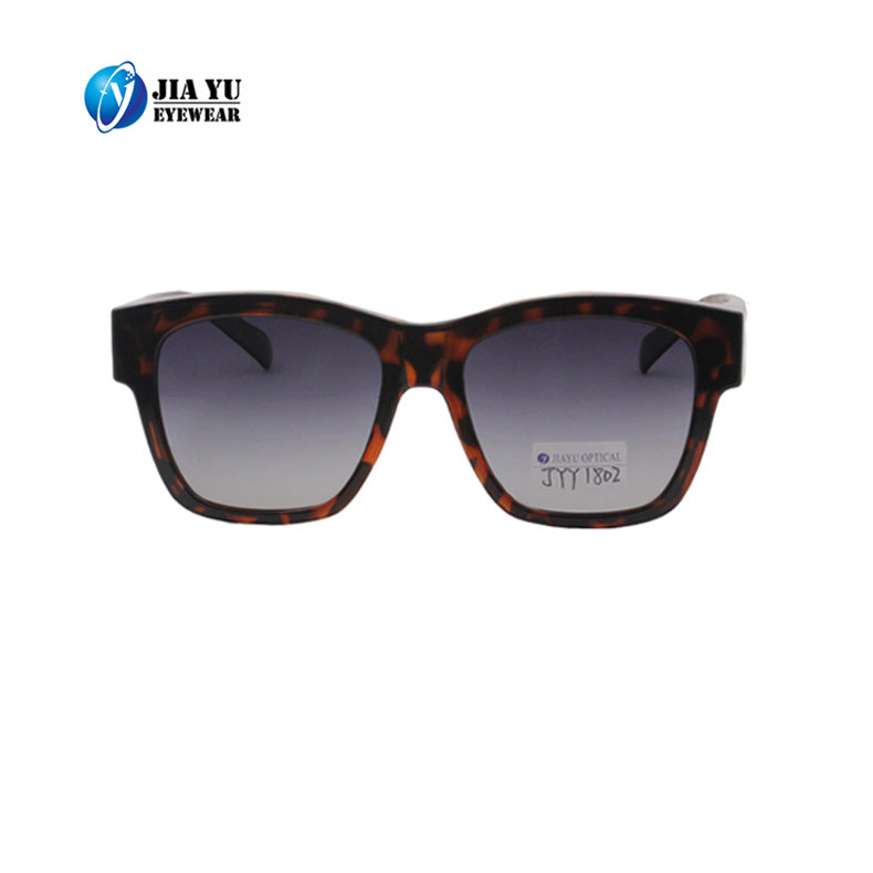 Hot Sale Brown Demi UV400 Polarized Fit Over Prescription Glasses Oversized