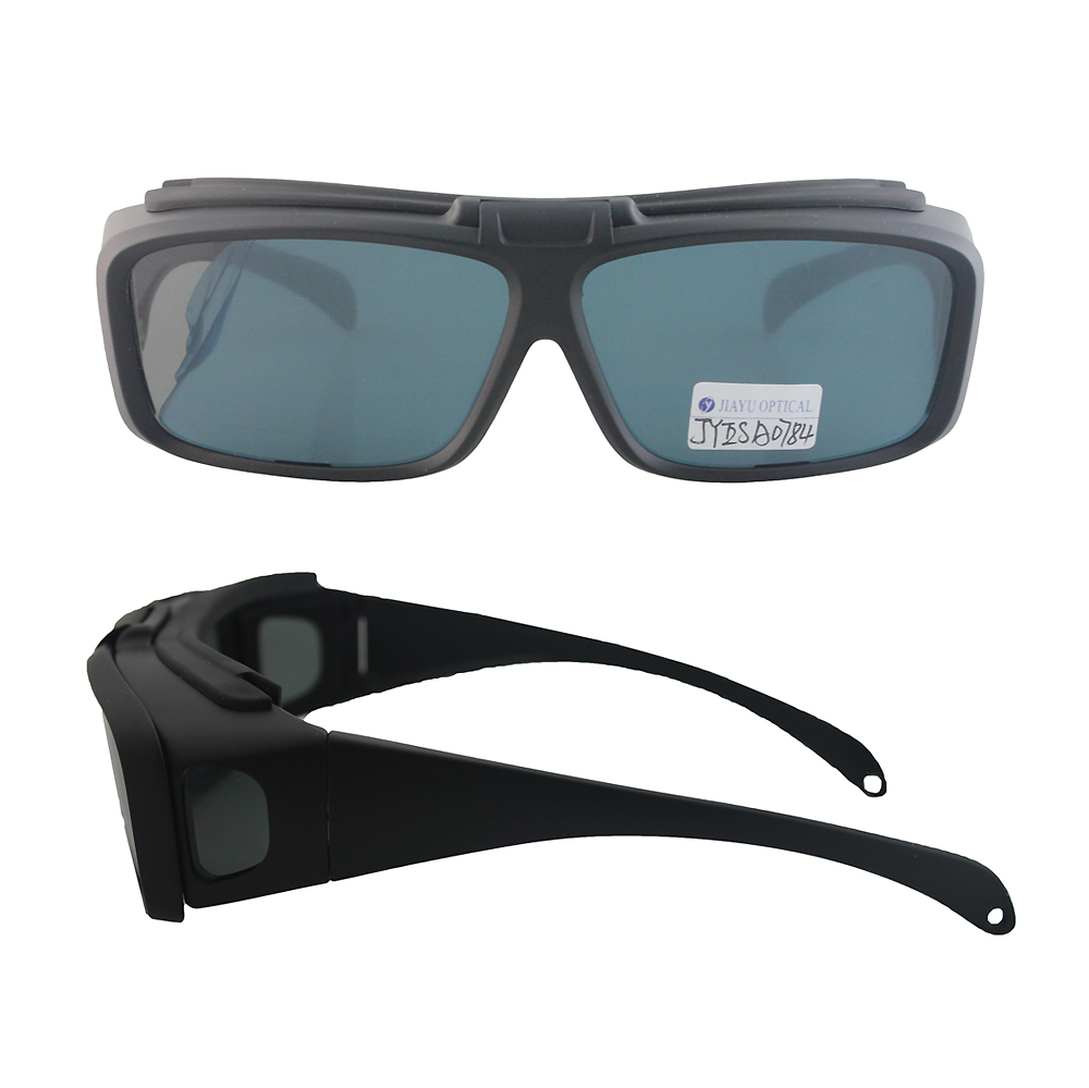 Hot Sale Custom Fit Over Polarized Clip On Flip Up Sunglasses