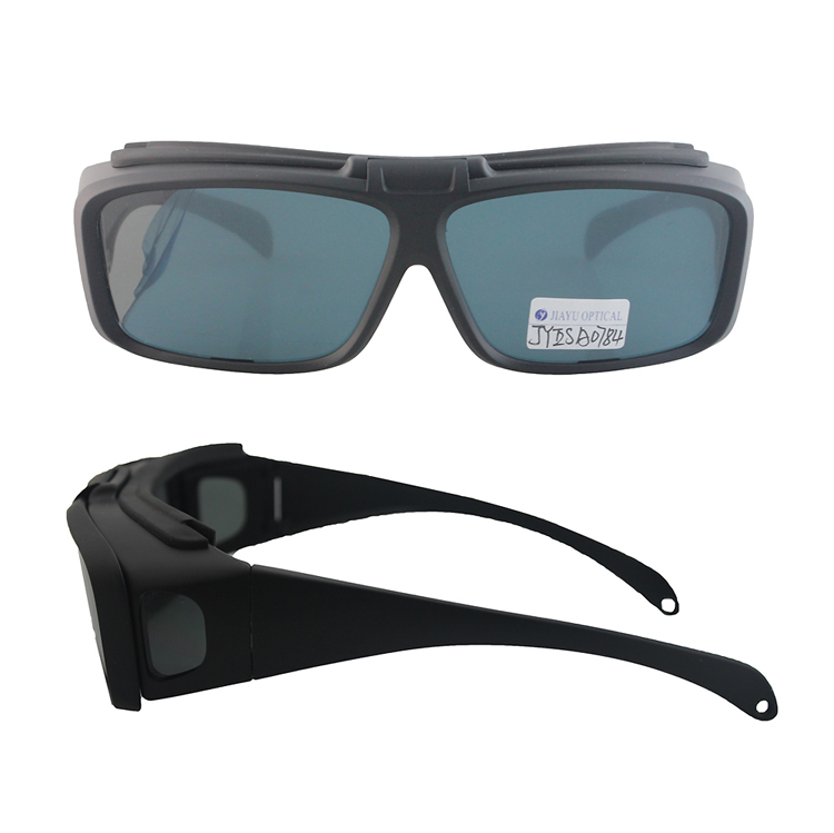Large Driving Glasses Flip up Cover up Polarized Flip Up Fit Over Sunglasses for Men and Women