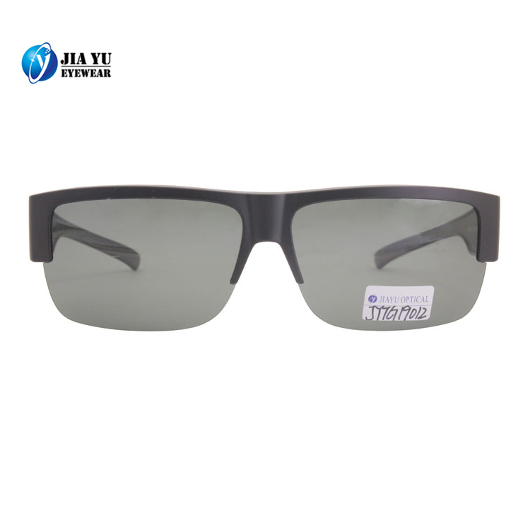 Newest Trending Fashion Cat3 UV400  Polorized Half Rim Fit Over Prescription Glasses