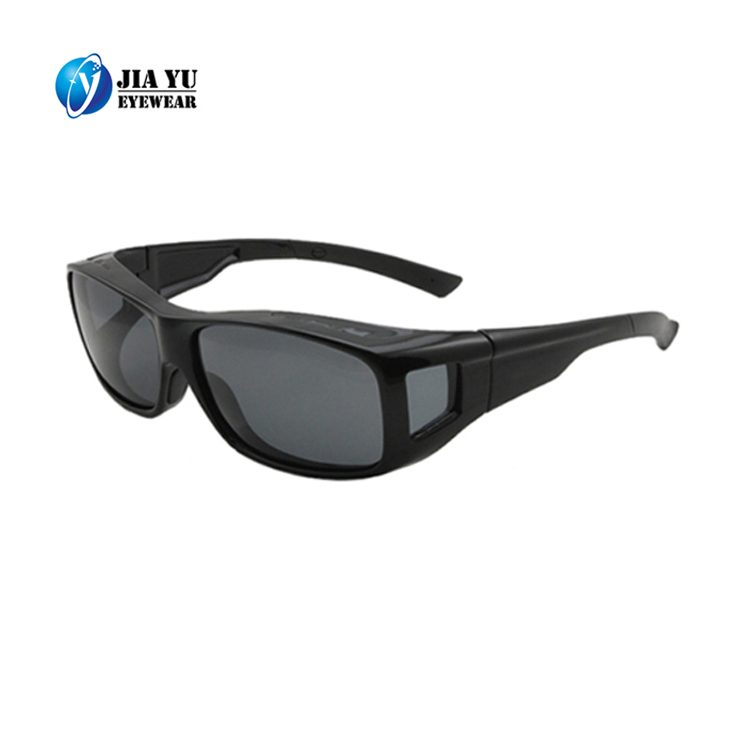 Night Vision Wrap Around Prescription Eyewear Anti Glare Fit Over Glasses For Driving