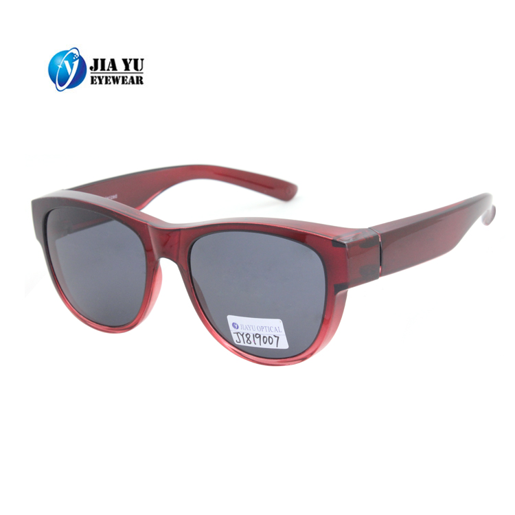 Round Fit over Filter Computer Glasses Blue Light Blocking Eye Protection Polarized Fit Over Glasses