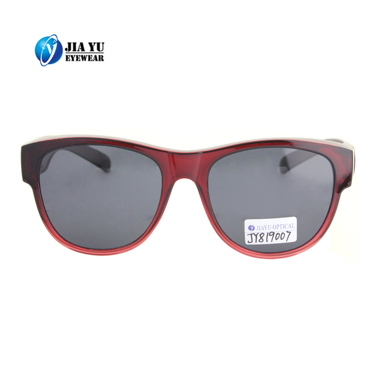 Round Fit over Filter Computer Glasses Blue Light Blocking Eye Protection Polarized Fit Over Glasses
