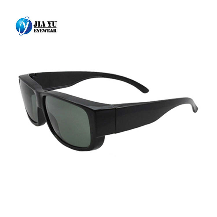 TAC Polarized Lenses Oversized Side Protection Fit Over Light Weight Sun Glasses