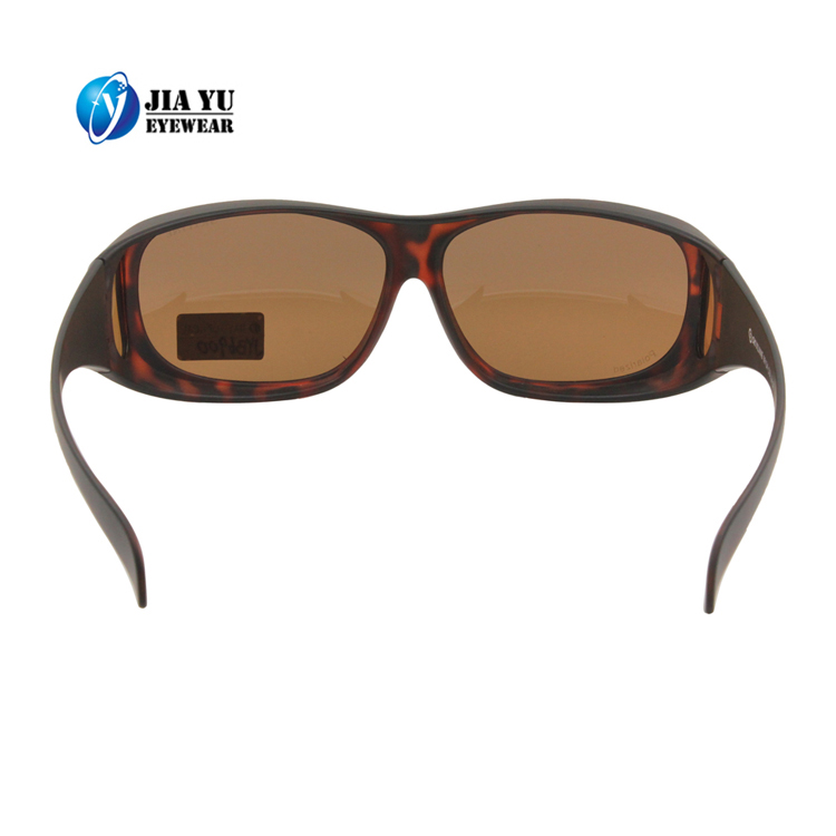 Amber Fit Over Sunglasses, Polarized, PC