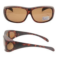 Amber Fit Over Sunglasses, Polarized, PC