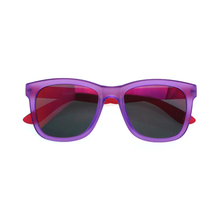 Custom Logo Fashion Unbreakable Plastic Kids Sunglasses