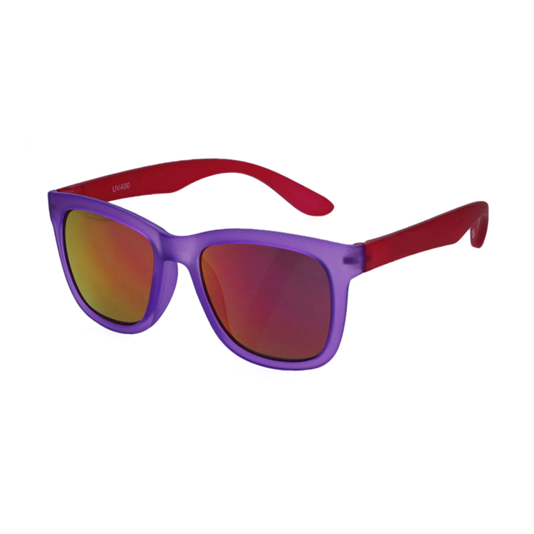 Custom Logo Fashion Unbreakable Plastic Kids Sunglasses