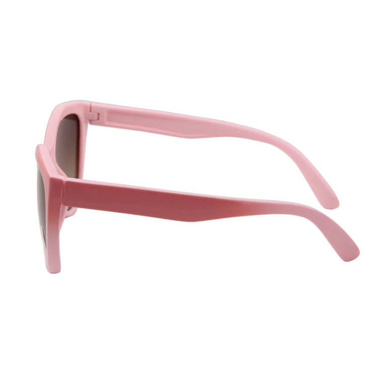 Fashion Custom Plastic Polarized Girls Pink Kids Sunglasses Child