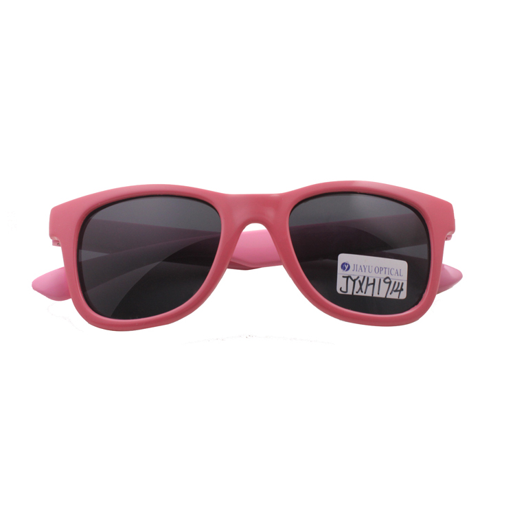 Polarized Pink Kids Rubber Frame Toddler Girl  Sunglasses