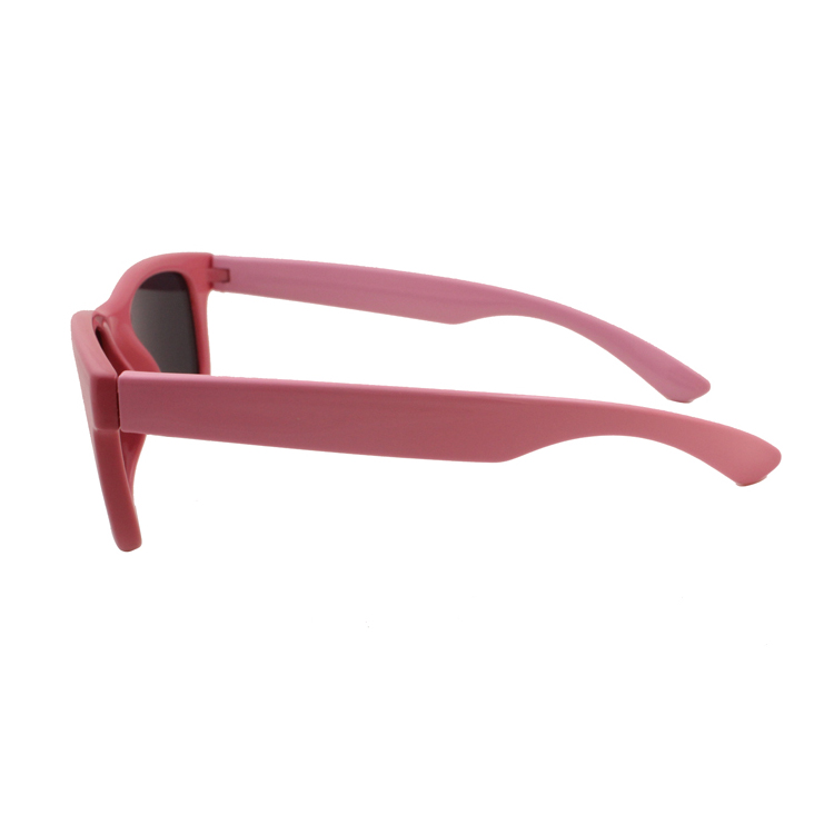 Polarized Pink Kids Rubber Frame Toddler Girl  Sunglasses