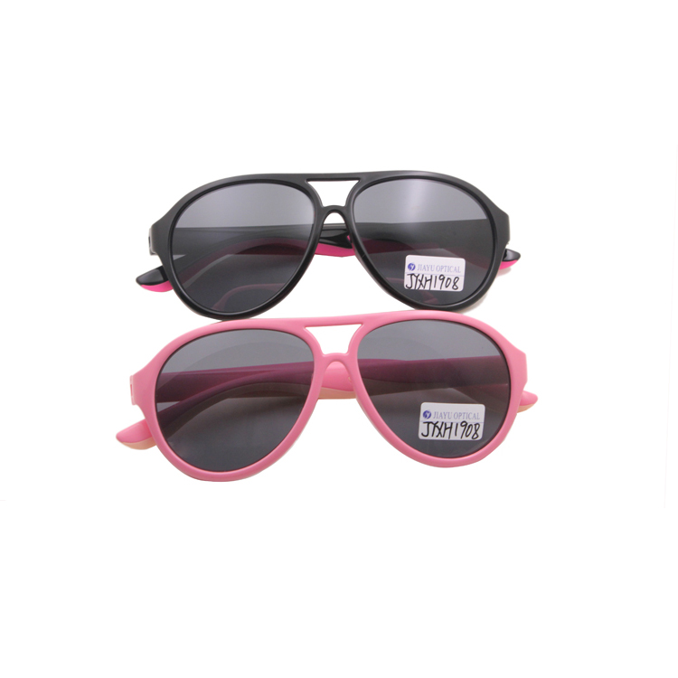 Plastic Stylish Round Kids Sunglasses Polarized Uv400
